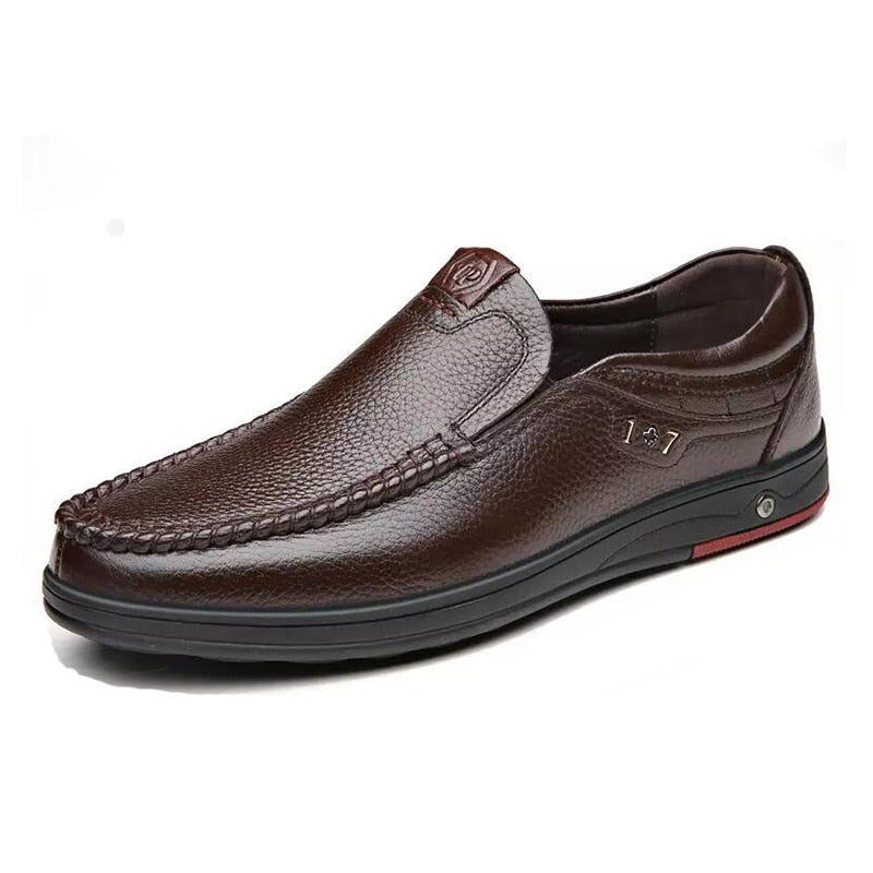 Fynorr™ Chaussure Mocassim en Cuir Homme - Classic Comfort