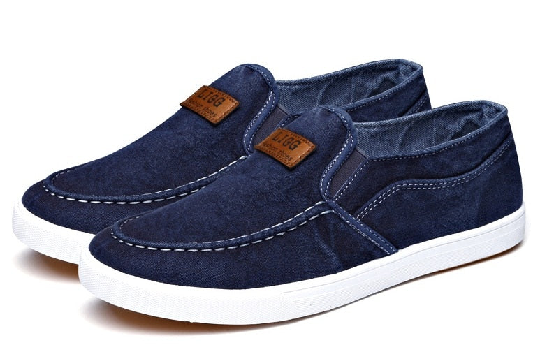 Fynorr™ Chaussure Casual Mocassim Homme - Denim Lux