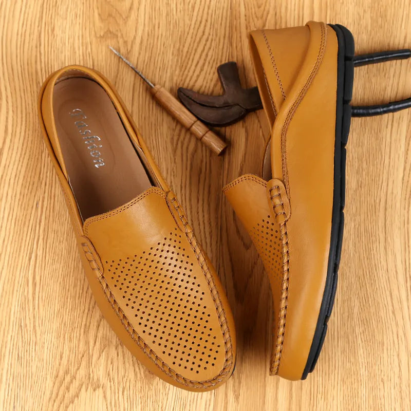 Fynorr™ Chaussure Mocassim en Cuir Genuíno - Memphis