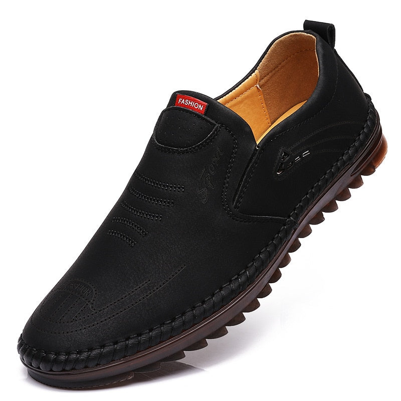 Fynorr™ Chaussure Mocassim Homme Orthopédique en Cuir - Europe