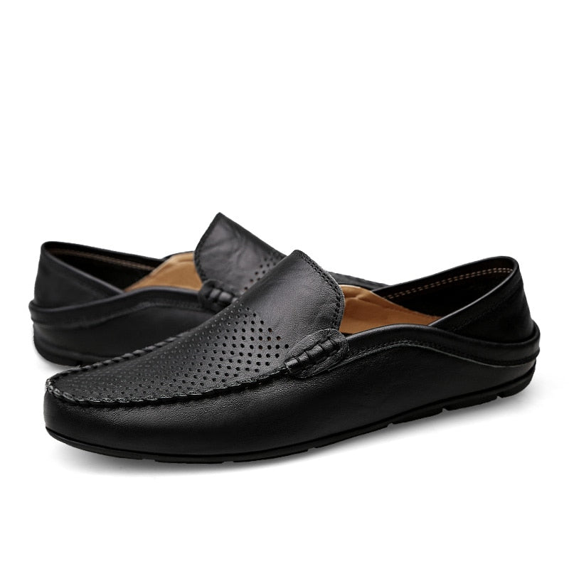 Fynorr™ Chaussure Mocassim en Cuir Genuíno - Memphis
