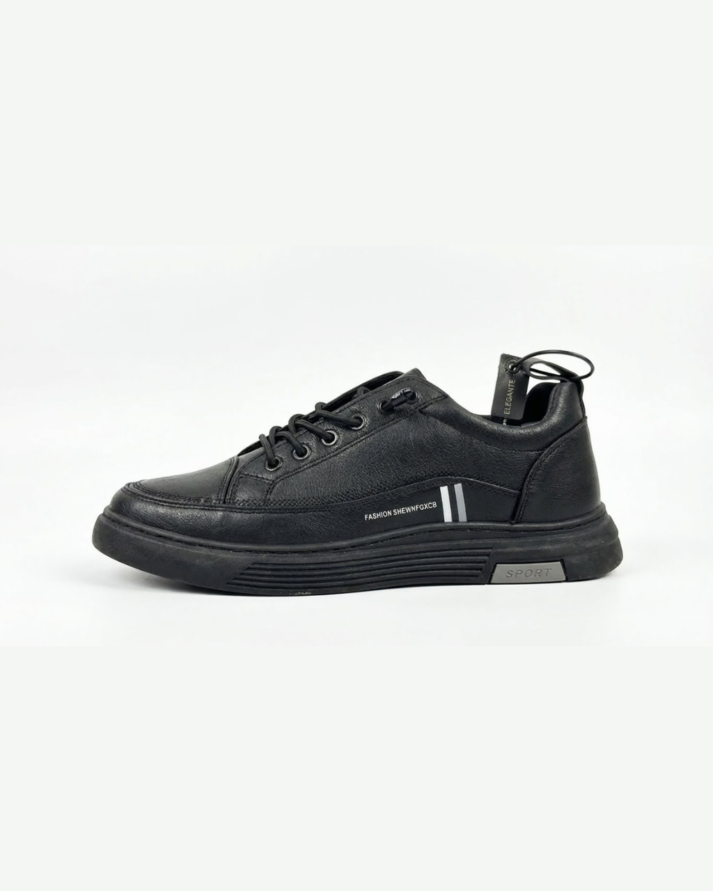 Tênis Sport Flat - Couro Legítimo