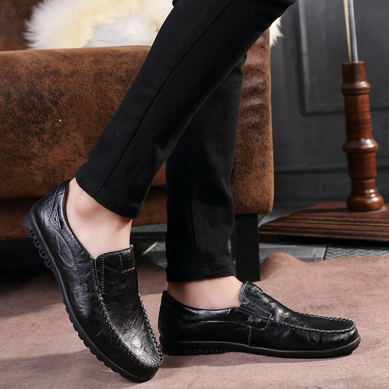 Fynorr™ Chaussure Mocassim Homme en Cuir - Dubai
