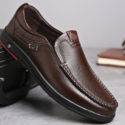 Fynorr™ Chaussure Mocassim en Cuir Homme - Classic Comfort