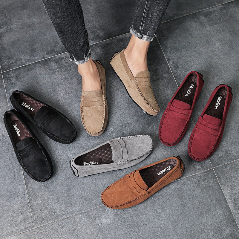Fynorr™ Mocassin Homme – Classic Retro