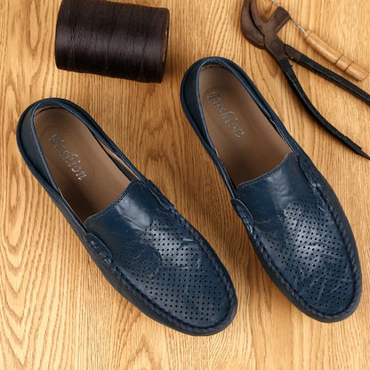 Fynorr™ Chaussure Mocassim en Cuir Genuíno - Memphis