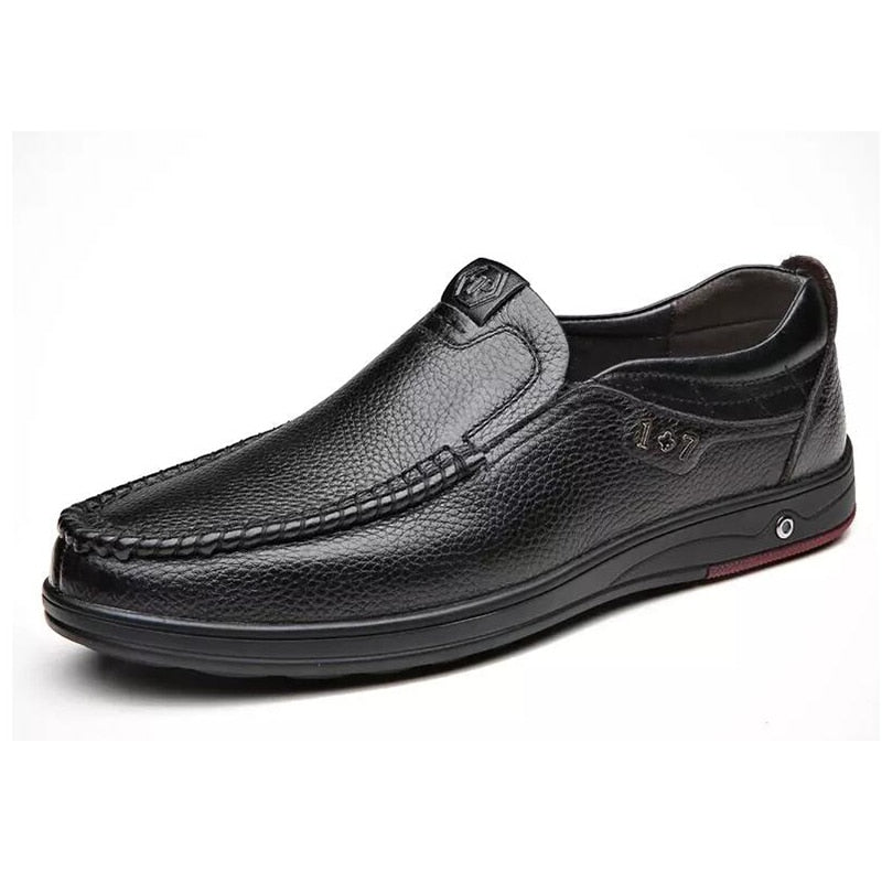 Fynorr™ Chaussure Mocassim en Cuir Homme - Classic Comfort