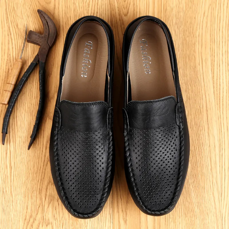 Fynorr™ Chaussure Mocassim en Cuir Genuíno - Memphis