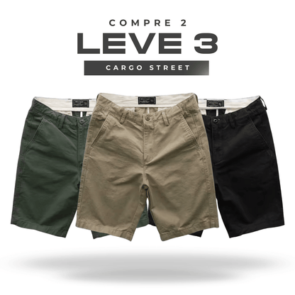 |Combo 3| Bermudas Cargo Street