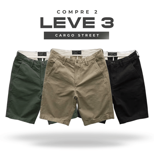 |Combo 3| Bermudas Cargo Street