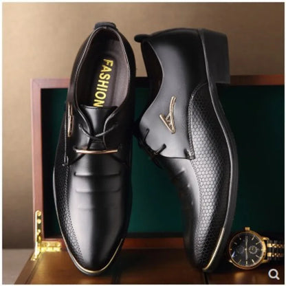 Fynorr™ Chaussure Habillée Homme en Cuir - Dominique