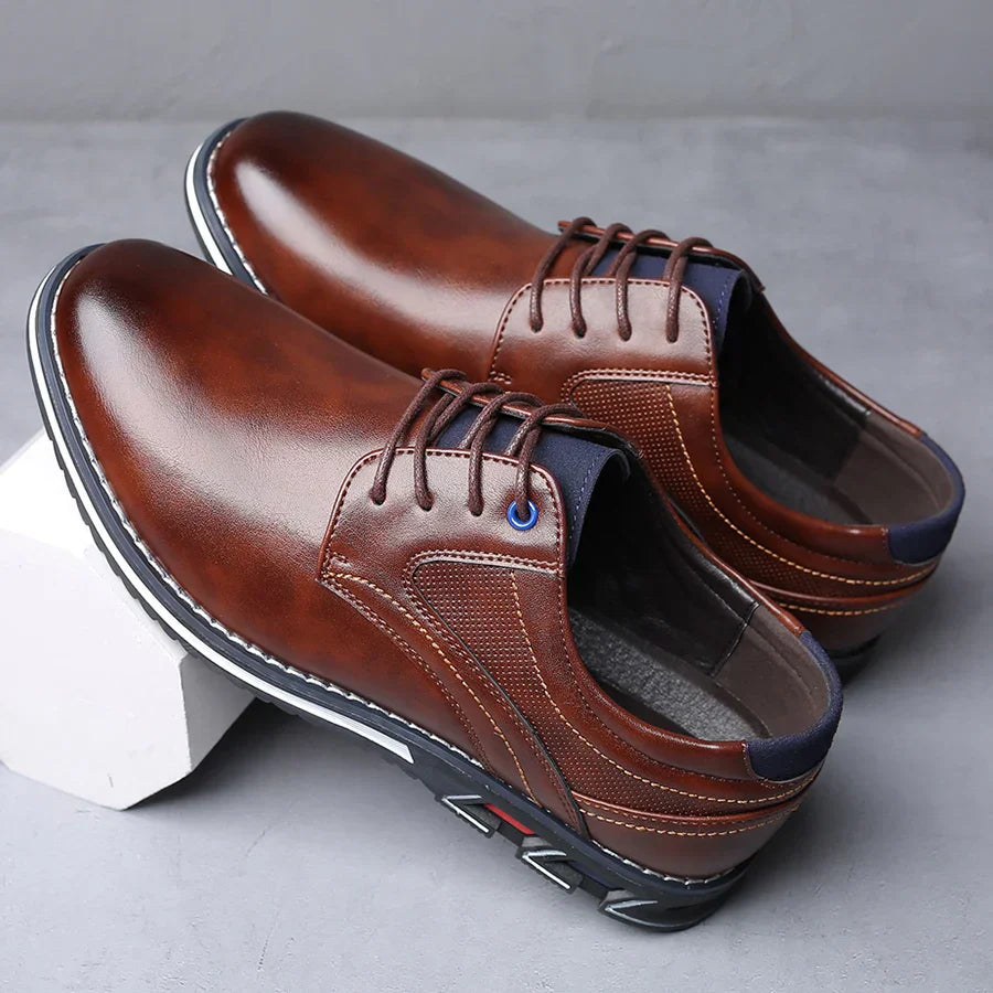 Fynorr™ Chaussure en Cuir Retrô Homme - Lincoln