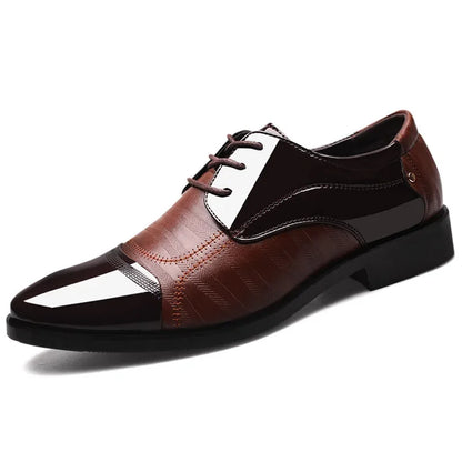 Fynorr™ Chaussure Envernizado Habillée Homme - Latif