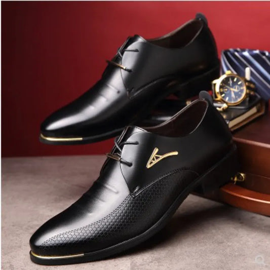 Fynorr™ Chaussure Habillée Homme en Cuir - Dominique