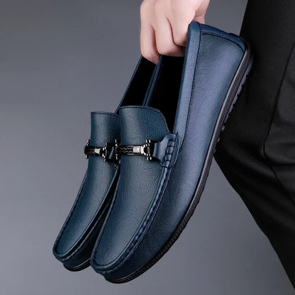 Fynorr™ Chaussure Mocassim Habillée Homme en Cuir - Lucca