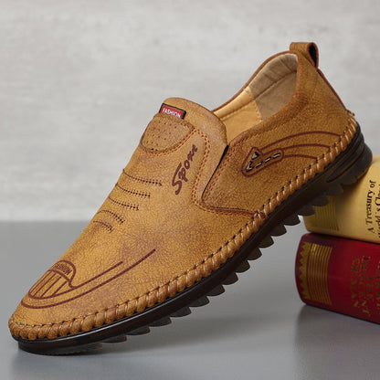 Fynorr™ Chaussure Mocassim Homme Orthopédique en Cuir - Europe