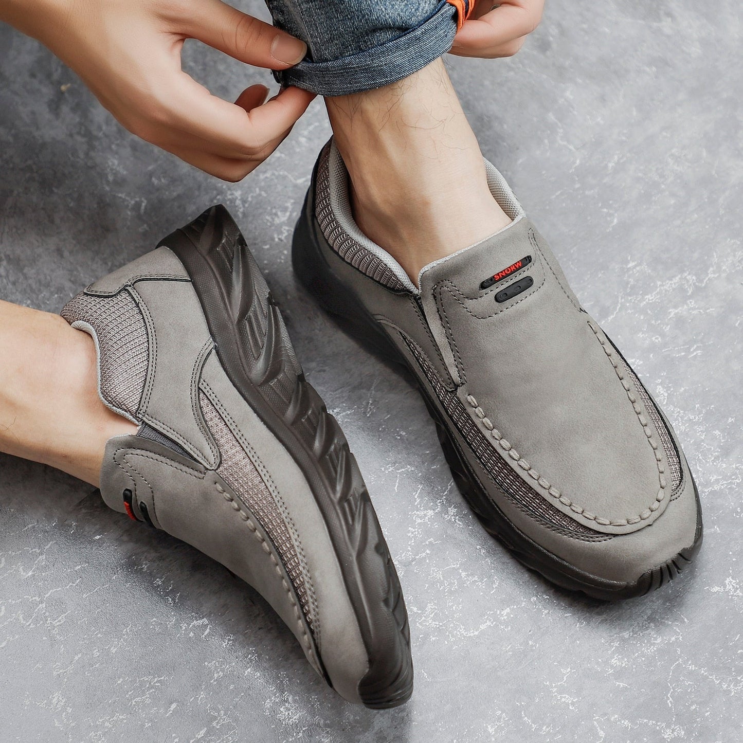 Fynorr™ Mocassin Orthopédique Homme – Plus Comfort