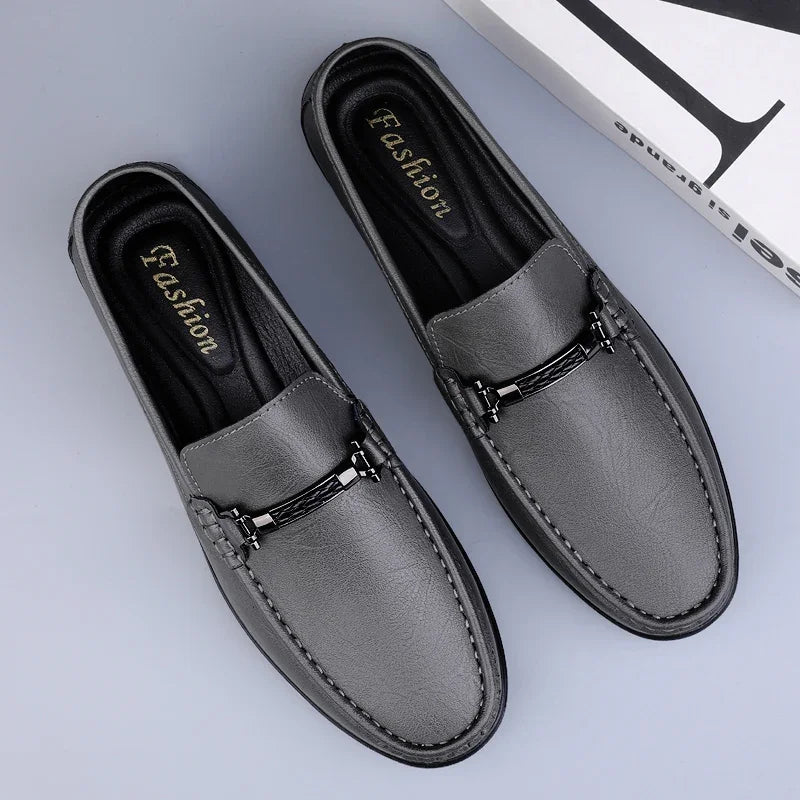 Fynorr™ Chaussure Mocassim Habillée Homme en Cuir - Lucca