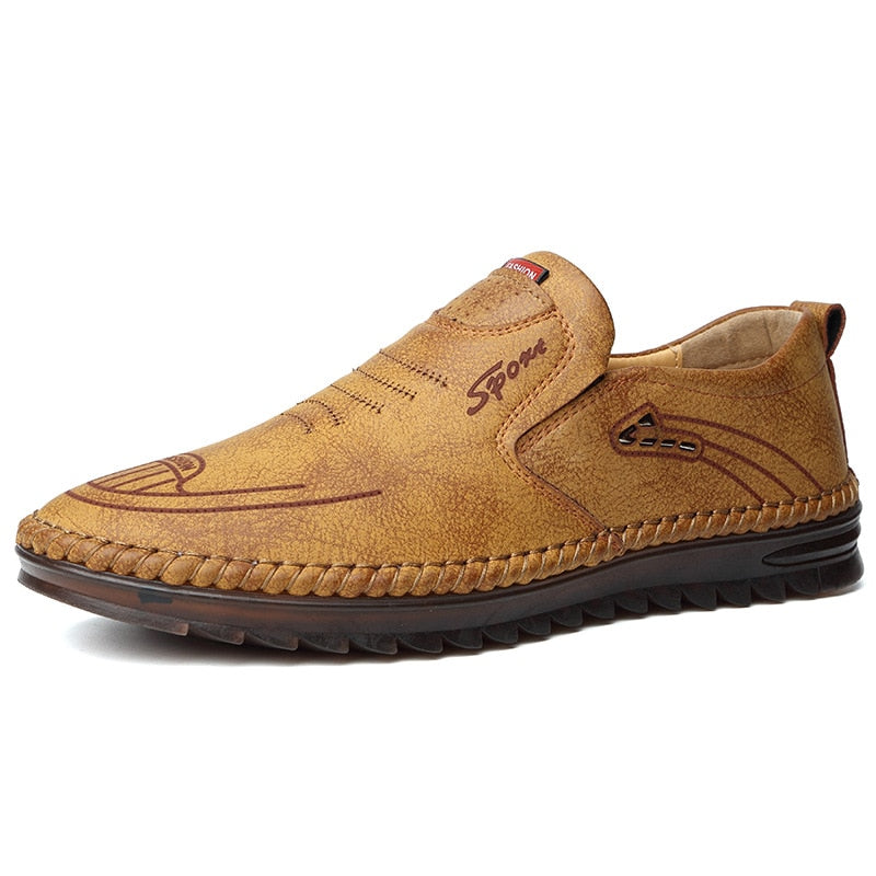 Fynorr™ Chaussure Mocassim Homme Orthopédique en Cuir - Europe