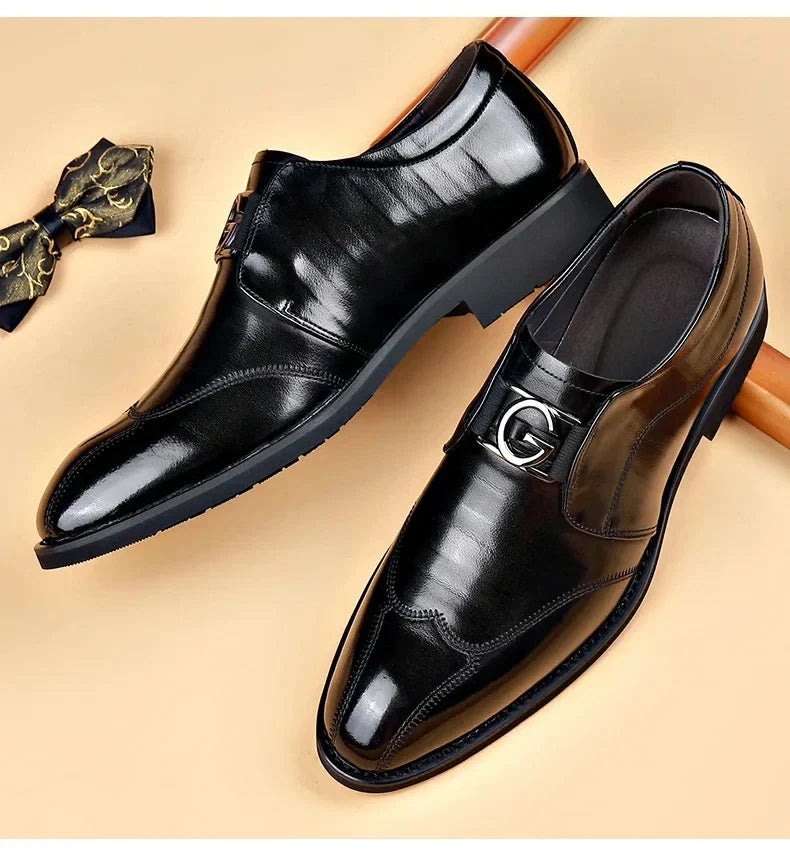 Fynorr™ Chaussure Habillée Homme en Cuir - Verona