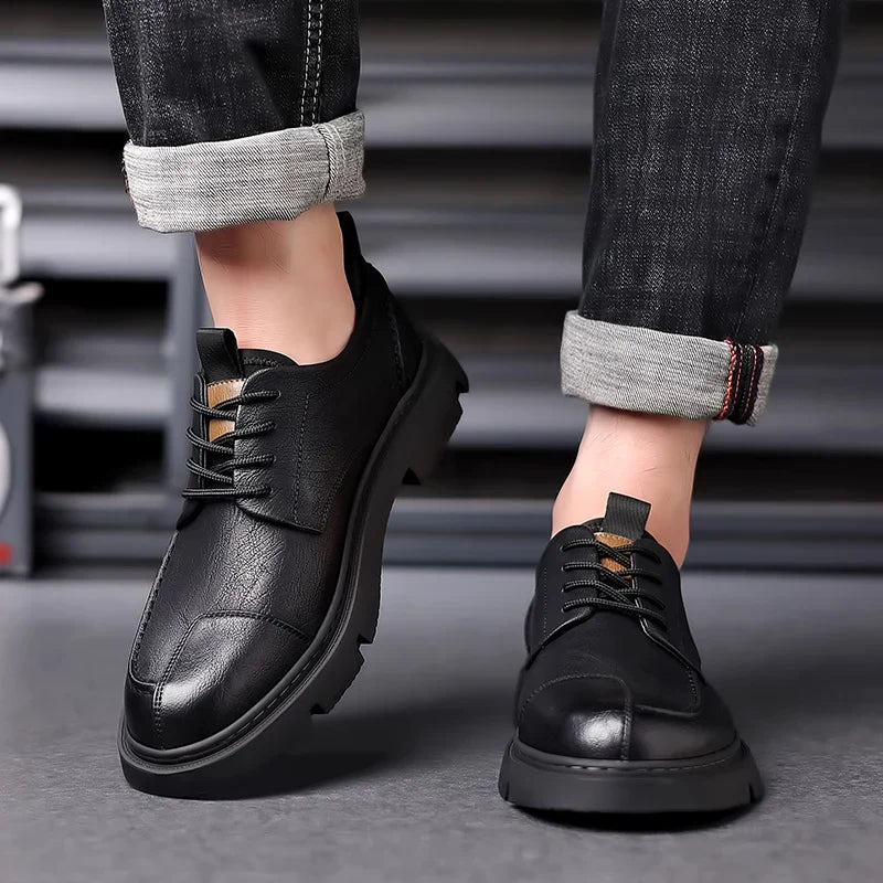 Fynorr™ Chaussure Habillée Homme en Cuir - Guilhermo