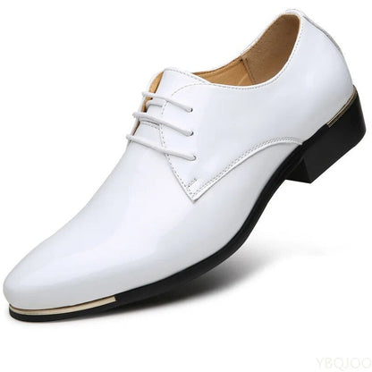 Fynorr™ Chaussure Homme en Cuir Envernizado - Dallas