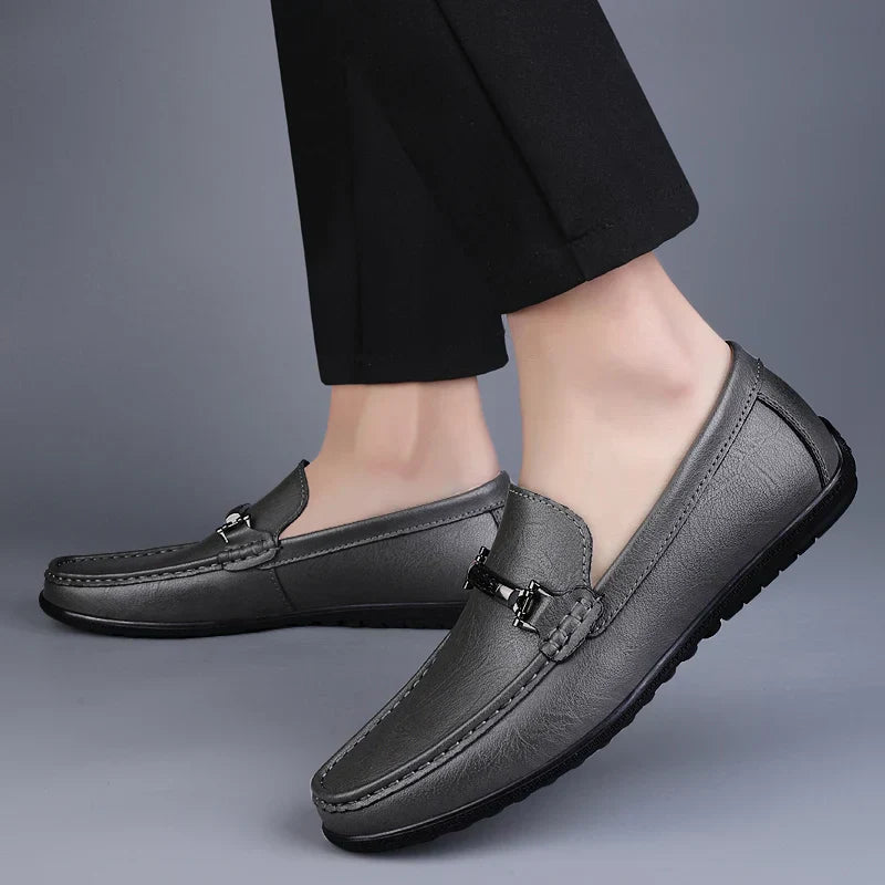 Fynorr™ Chaussure Mocassim Habillée Homme en Cuir - Lucca