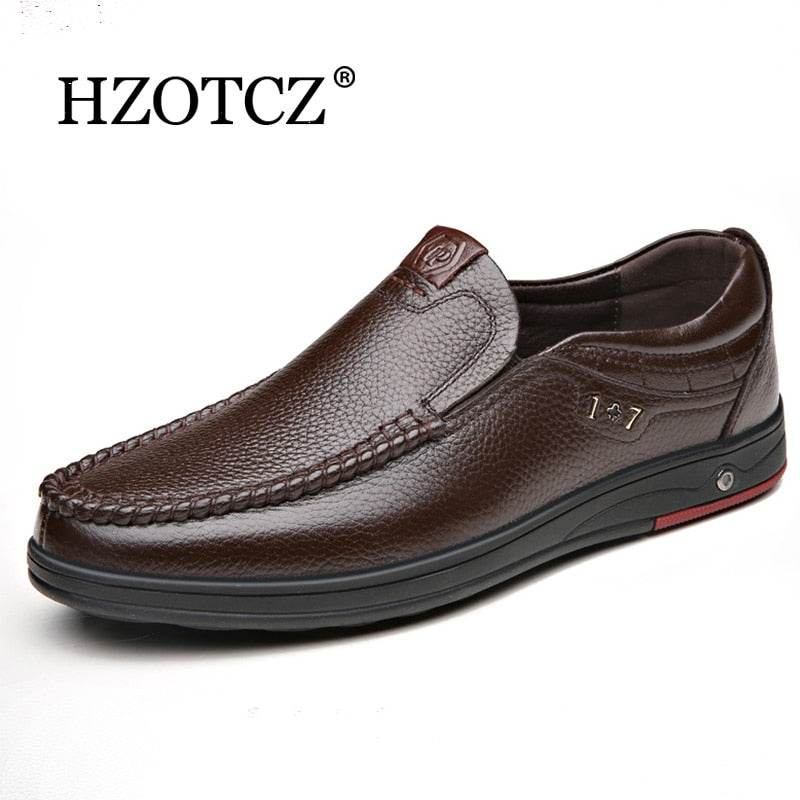 Fynorr™ Chaussure Mocassim en Cuir Homme - Classic Comfort