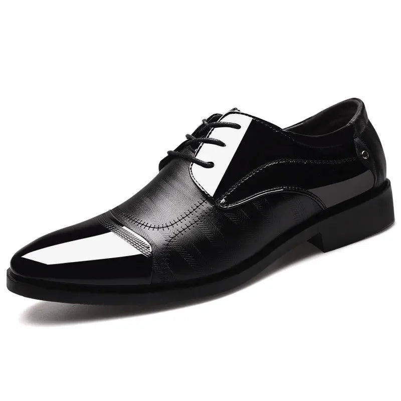 Fynorr™ Chaussure Envernizado Habillée Homme - Latif