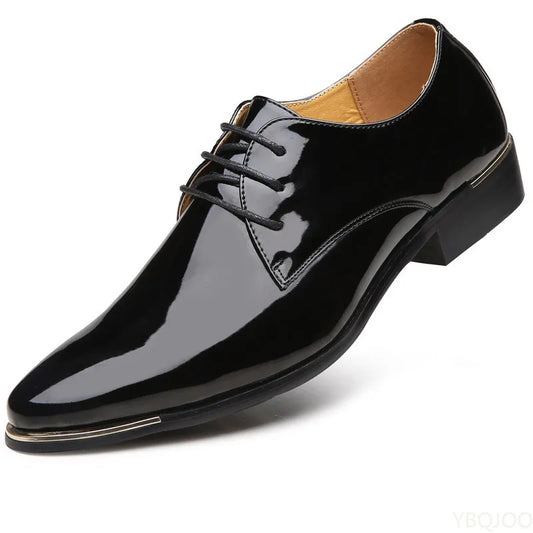 Fynorr™ Chaussure Homme en Cuir Envernizado - Dallas