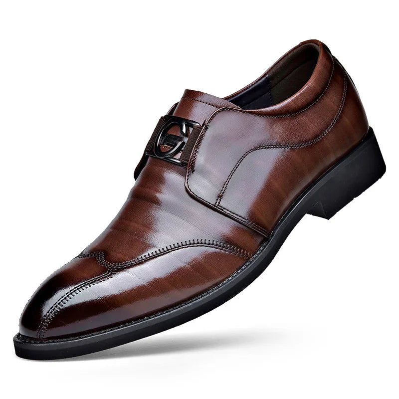 Fynorr™ Chaussure Habillée Homme en Cuir - Verona