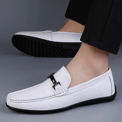 Fynorr™ Chaussure Mocassim Habillée Homme en Cuir - Lucca