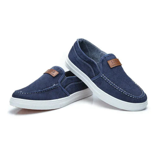 Fynorr™ Chaussure Casual Mocassim Homme - Denim Lux