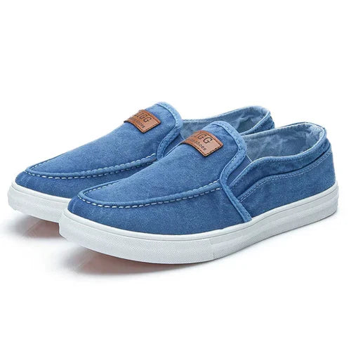 Fynorr™ Chaussure Casual Mocassim Homme - Denim Lux