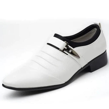 Fynorr™ Chaussure Habillée Homme en Cuir com Fivela - Stamford