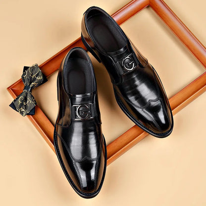 Fynorr™ Chaussure Habillée Homme en Cuir - Verona
