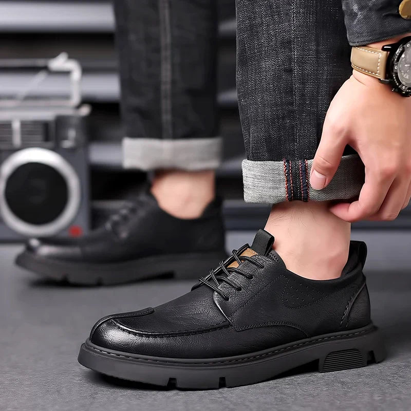 Fynorr™ Chaussure Habillée Homme en Cuir - Guilhermo
