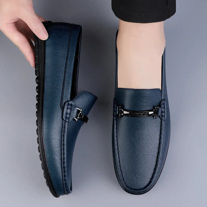 Fynorr™ Chaussure Mocassim Habillée Homme en Cuir - Lucca