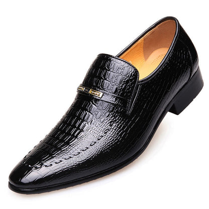 Fynorr™ Chaussure Bico Fino Habillée en Cuir - Boston