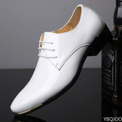 Fynorr™ Chaussure Homme en Cuir Envernizado - Dallas