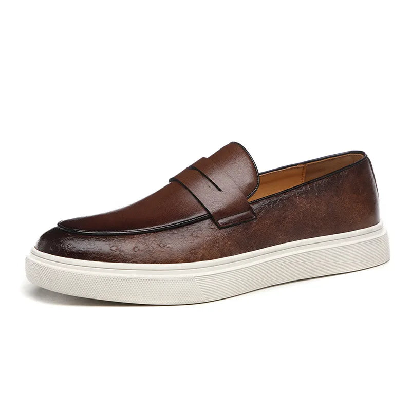 Fynorr™ Chaussure Mocassim en Cuir - Ferrara