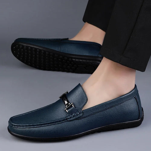 Fynorr™ Chaussure Mocassim Habillée Homme en Cuir - Lucca