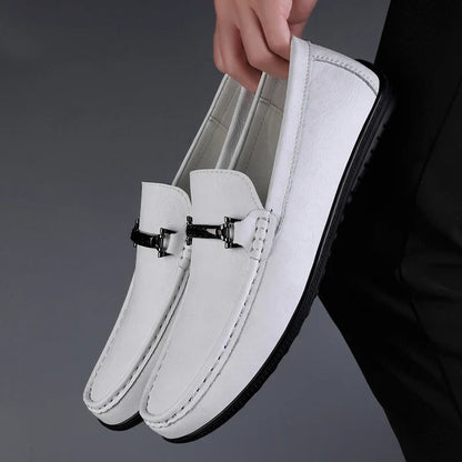 Fynorr™ Chaussure Mocassim Habillée Homme en Cuir - Lucca