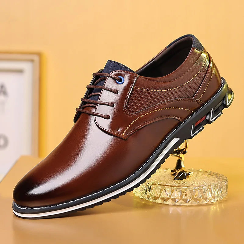 Fynorr™ Chaussure en Cuir Retrô Homme - Lincoln