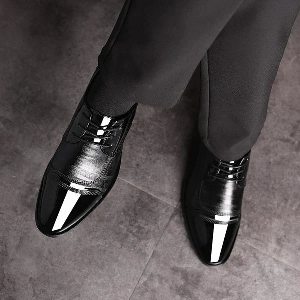 Fynorr™ Chaussure Envernizado Habillée Homme - Latif