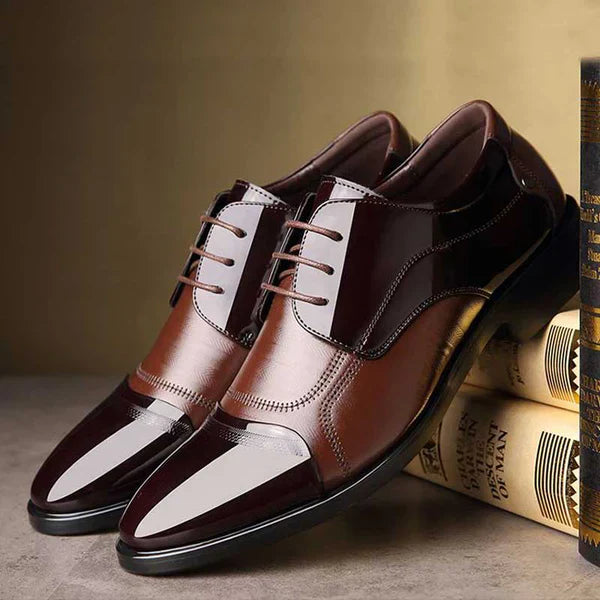 Fynorr™ Chaussure Envernizado Habillée Homme - Latif